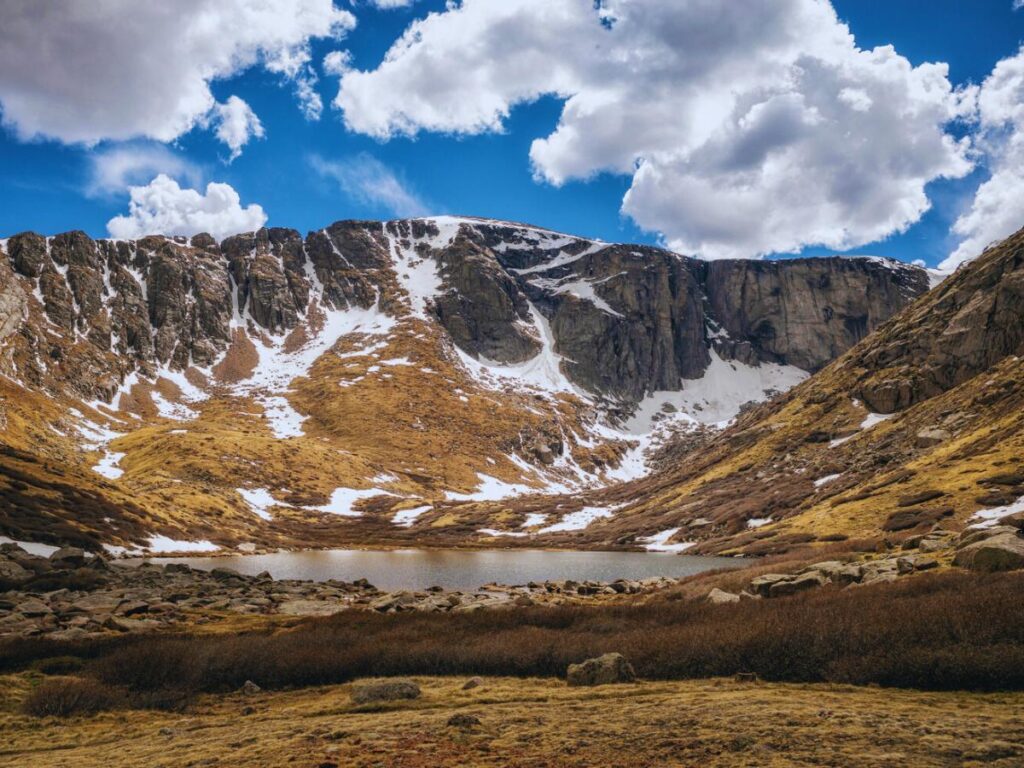 Upper Chicago Lake in the Mount, Evans, CO