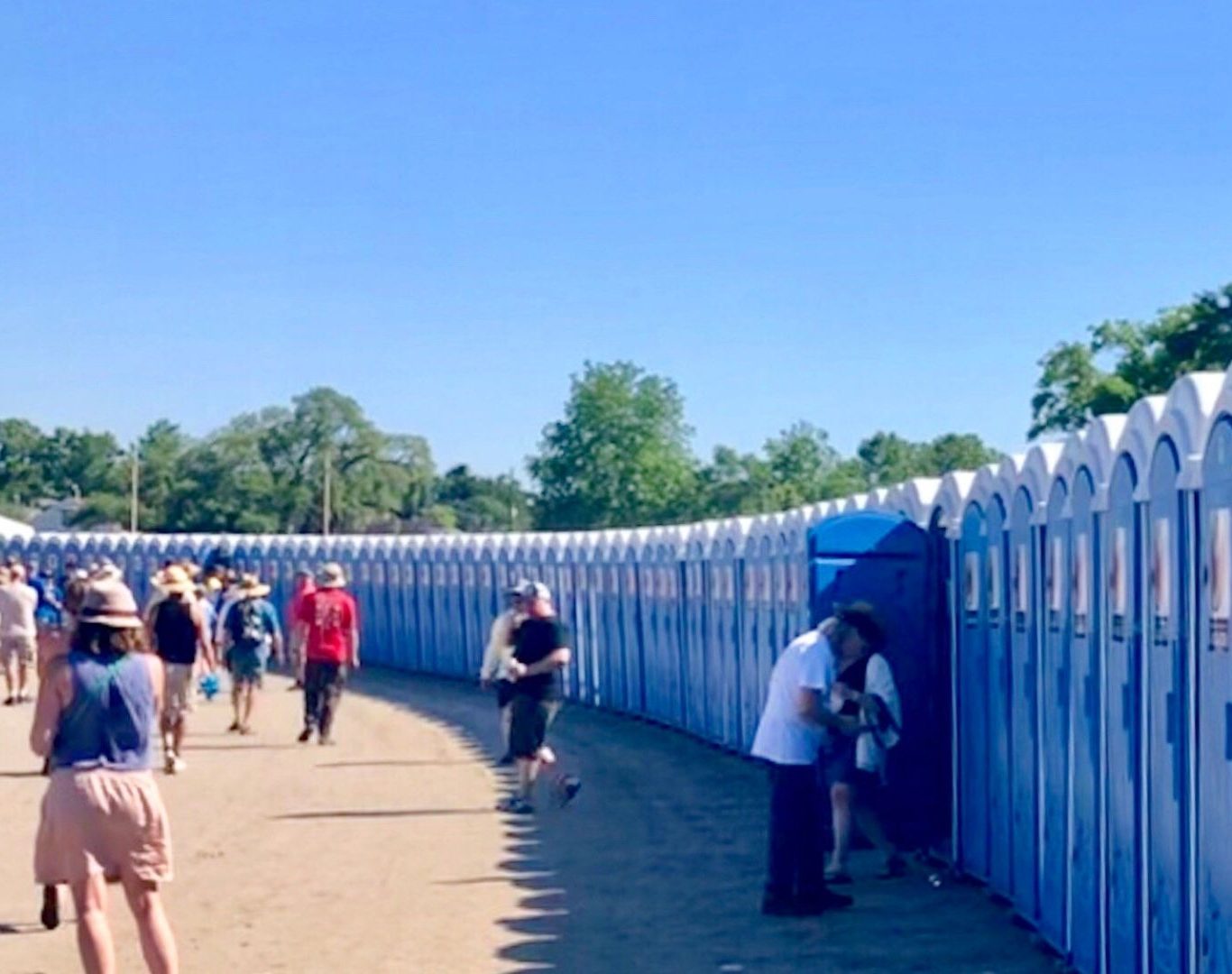 Porta potty rentals near me at Jazz Concert by PRS