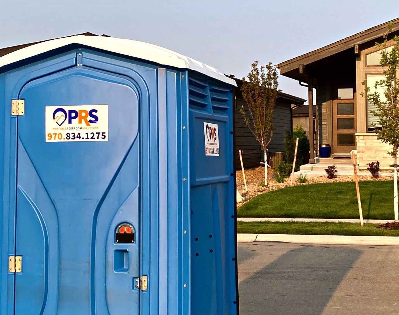 Porta potty rentals near me in Greeley, CO​ by Portable Restroom Solutions